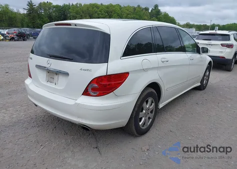 2007 Mercedes-Benz R 350 4Matic z USA, uszkodzony, nr VIN 4JGCB65E47A053217